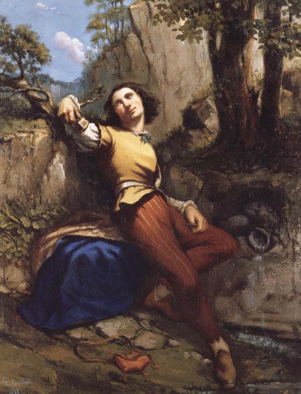 The Sculptor, Gustave Courbet